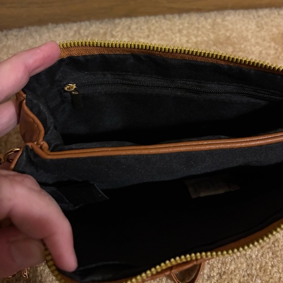 Brown Woven Clutch Purse - Picture 9 of 10